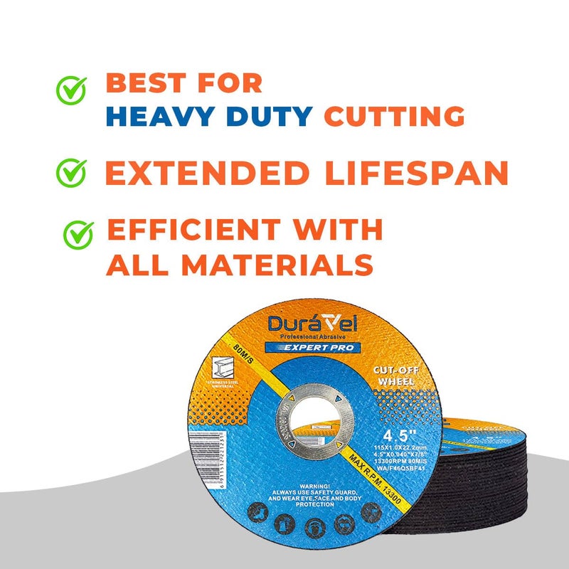 درافل قرص قطع دورافيل إكسبرت برو 4.5 بوصة - عبوة من 20 قطعة - Image 3